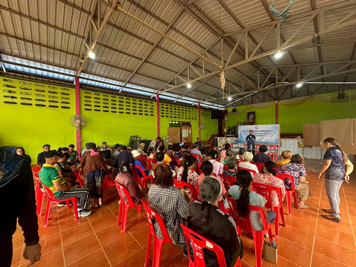 เทศบาลตำบลวัดหลวง  ออกโครงการประชุมประชาคมหมู่บ้าน 4/13/14/12 นำโดย ท่านนายกเทศมนตรีตำบลวัดหลวง นายประจักษ์ อภัยภักดิ์ และคณะผู้บริหาร สท.เขต 1-2 พร้อมท่าน ปลัด ทต.วัดหลวง นายใหม่ จงสีหา พร้อม หัวหน้าส่วนราชการ เพื่อจัดทำแผนพัฒนา ฉบับที่ 3 -2571-2575