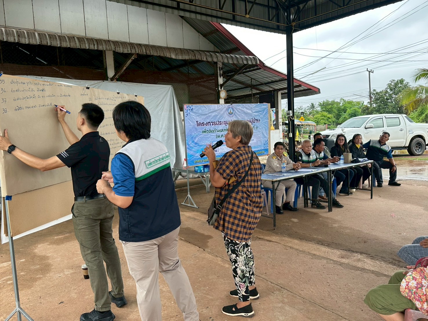 เทศบาลตำบลวัดหลวง  ออกโครงการประชุมประชาคมหมู่บ้าน 4/13/14/12 นำโดย ท่านนายกเทศมนตรีตำบลวัดหลวง นายประจักษ์ อภัยภักดิ์ และคณะผู้บริหาร สท.เขต 1-2 พร้อมท่าน ปลัด ทต.วัดหลวง นายใหม่ จงสีหา พร้อม หัวหน้าส่วนราชการ เพื่อจัดทำแผนพัฒนา ฉบับที่ 3 -2571-2575