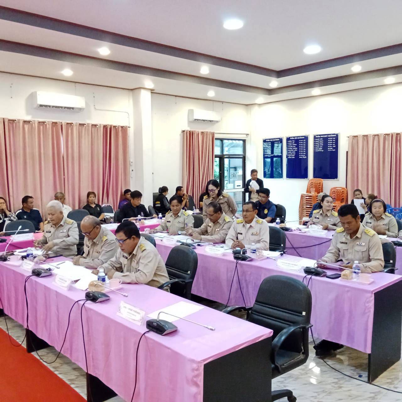 ประชุมสภาเทศบาลตำบลวัดหลวง สมัยสามัญที่ 2 ครั้งที่ 1/2569 วันที่ 5 สิงหาคม 2569 เวลา 09.30 น.