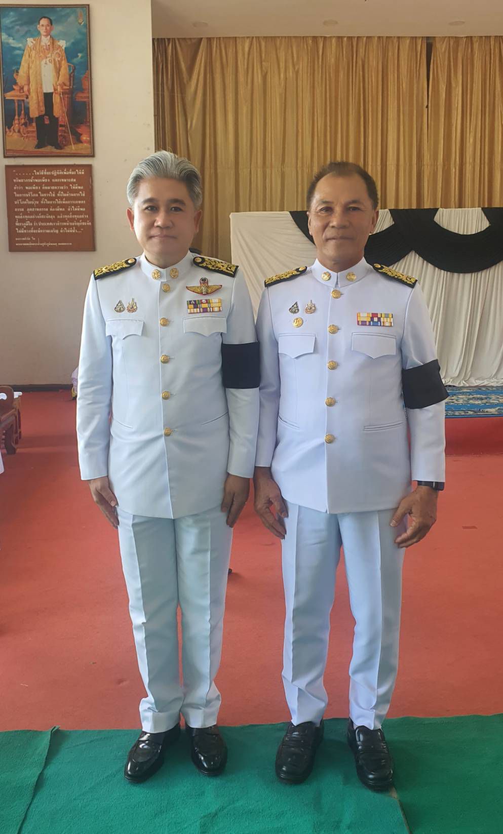 ท่านนายกประจักษ์  อภัยภักดิ์ พร้อมหัวหน้าส่วนราชการ เทศบาลตำบลวัดหลวง  ร่วมพิธีถวายน้ำสรงและถวายสักการะพระศพ สมเด็จพระเจ้าลูกเธอ เจ้าฟ้าพัชรกิติยาภา  ฯ. ในวันอาทิตย์ 14 มิถุนายน 2569 ที่หอประชุมอำเภอโพนพิสัย จังหวัดหนองคาย