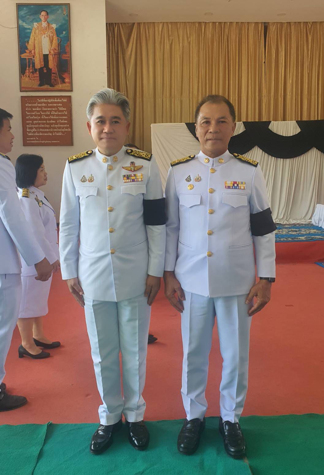ท่านนายกประจักษ์  อภัยภักดิ์ พร้อมหัวหน้าส่วนราชการ เทศบาลตำบลวัดหลวง  ร่วมพิธีถวายน้ำสรงและถวายสักการะพระศพ สมเด็จพระเจ้าลูกเธอ เจ้าฟ้าพัชรกิติยาภา  ฯ. ในวันอาทิตย์ 14 มิถุนายน 2569 ที่หอประชุมอำเภอโพนพิสัย จังหวัดหนองคาย